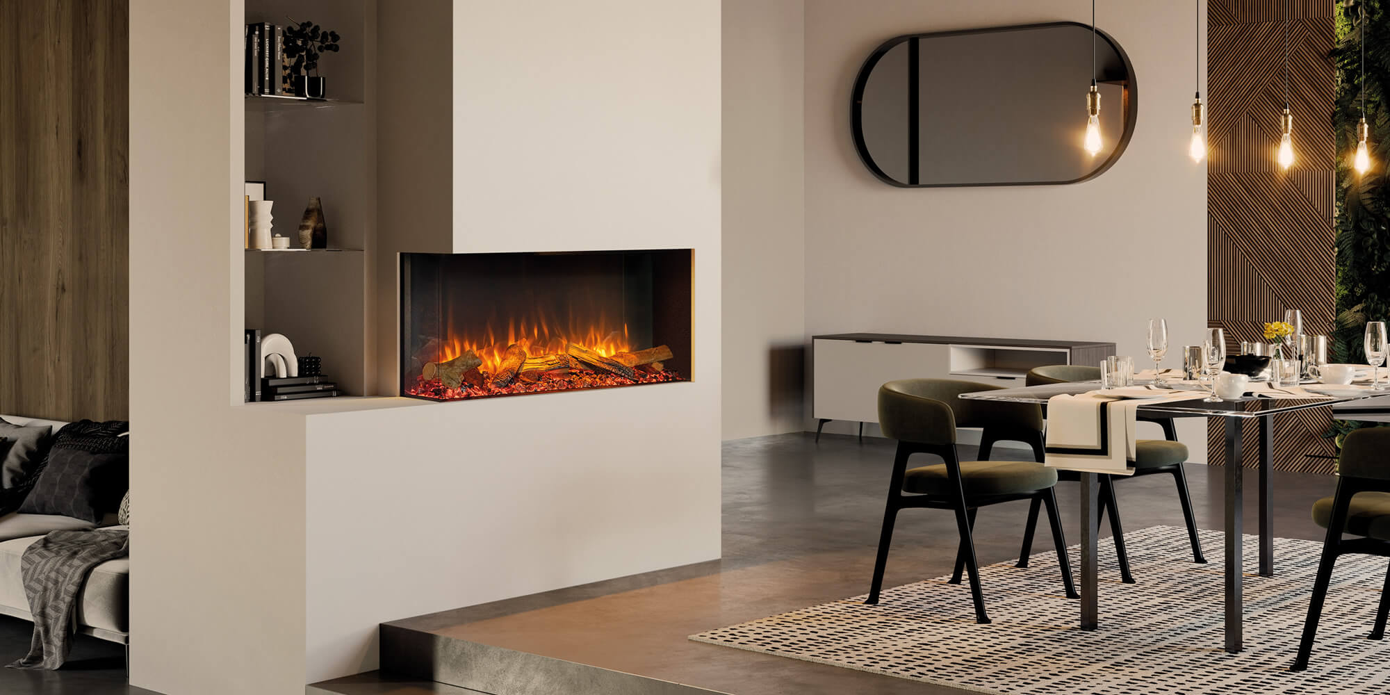 Skope E110 Regency Electric Fireplace Skope E110