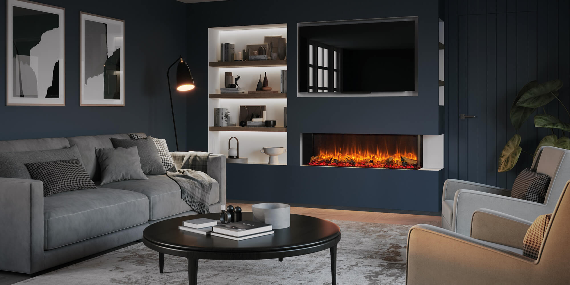 Skope E135 Regency Electric Fireplace Skope E135