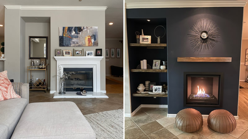 Regency Fireplace Remodel